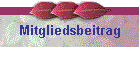 Mitgliedsbeitrag